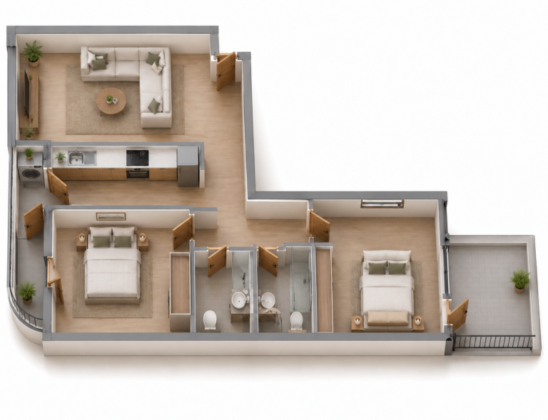 3d plan no text
